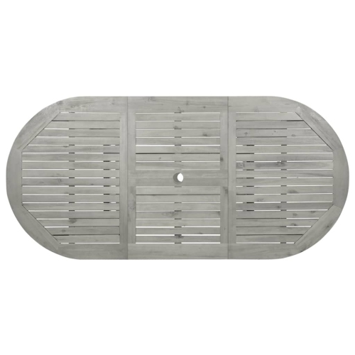 vidaXL Garden Dining Tablex80x75 cm Solid Acacia Wood