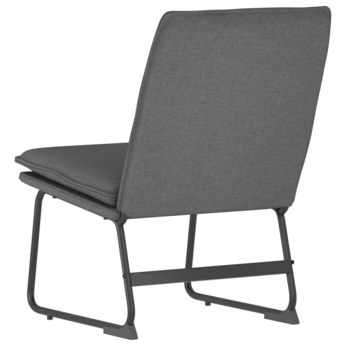 vidaXL Lounge Chair Dark Grey 52x75x76 cm Fabric