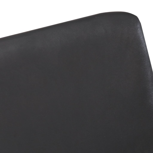 vidaXL Armchair Grey Real Leather