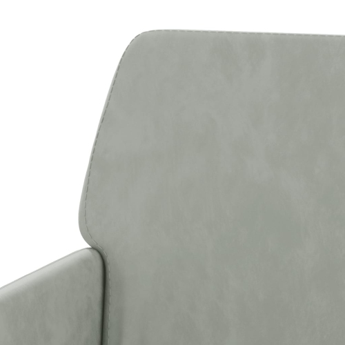 vidaXL Bench Light Grey 108x79x79 cm Velvet