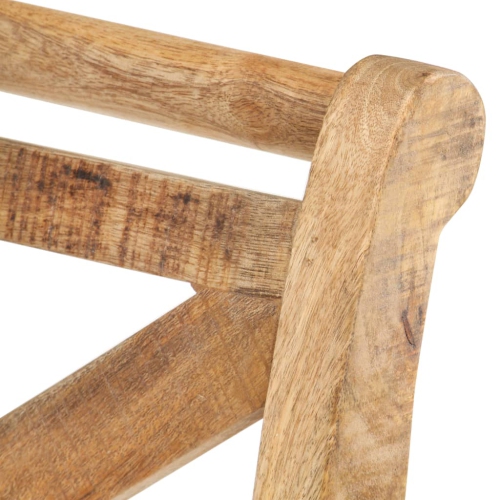 Banc de vestibule vidaXL en bois de manguier massif 103x33x72&nbsp;cm
