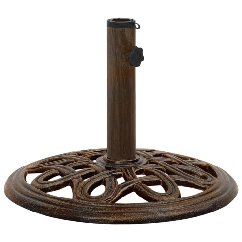 VIDAXL  Umbrella Base Bronze 40X40X32 Cm Cast Iron