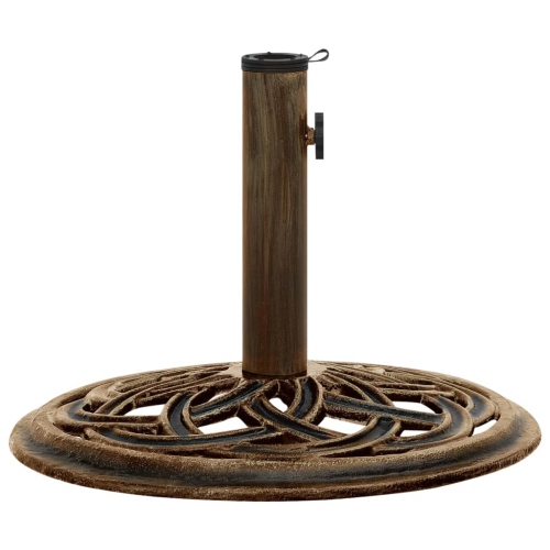 VIDAXL  Umbrella Base Bronze 44X44X31 Cm Cast Iron