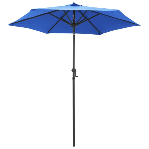 VisdaXL Parasol bleu aluminium 78,7 x x83,1 po