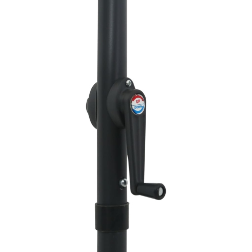 VisdaXL Parasol bleu aluminium 78,7 x x83,1 po