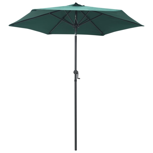 VisdaXL Parasol vert aluminium 78,7 x x83,1 po