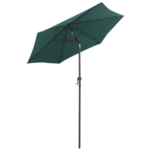 VisdaXL Parasol vert aluminium 78,7 x x83,1 po