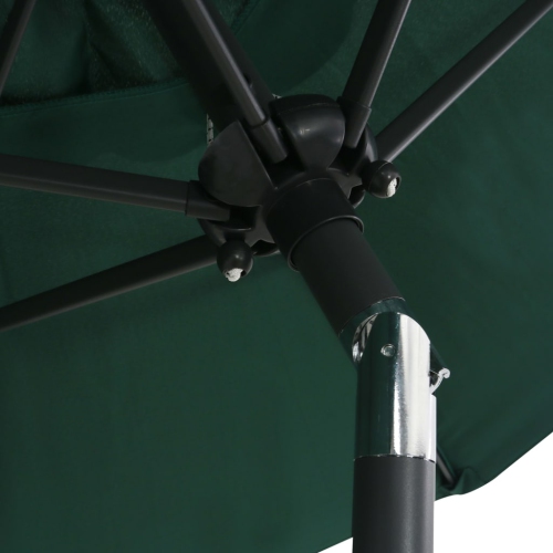 VisdaXL Parasol vert aluminium 78,7 x x83,1 po