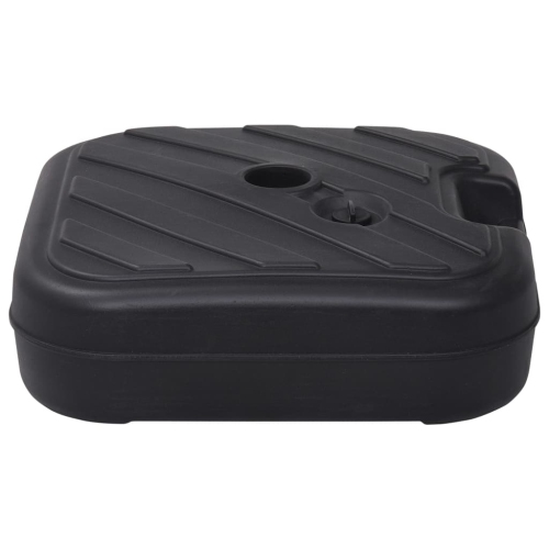 vidaXL Umbrella Base Sand/Water Filled 6.3 gal Black