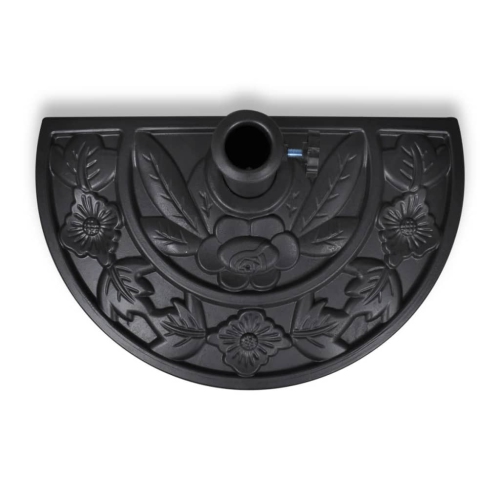 Resin Half Round Parasol Base