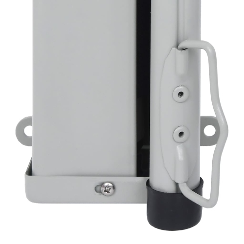 vidaXL Patio Retractable Side Awning 86.6"x196.9" Cream