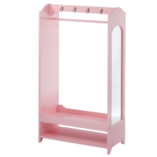 Image 1 of 4.. Teamson Kids Little Princess Bella Toy Dress Up Unit Wardrobe Roleplay Costumes Pink