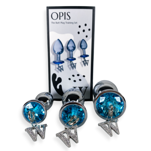 Opis 3-Piece Luxury Gem Butt Plug & The Best Anal Training Kit by