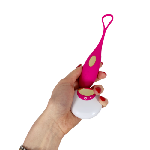 V For Vibes Remote Egg Vibrator Trivia, Remote Control Vibrating Egg - Pink