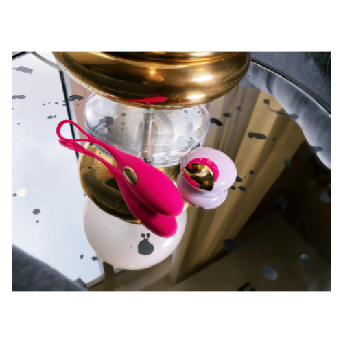 V For Vibes Remote Egg Vibrator Trivia, Remote Control Vibrating Egg - Pink