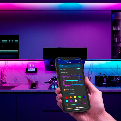 Govee Wi-Fi LED Strip Light 24.6ft - App Controlled