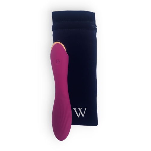 V pour Vibes Discreet Personal Vibrator, vibromasseur personnel Victoria - Rouge vin