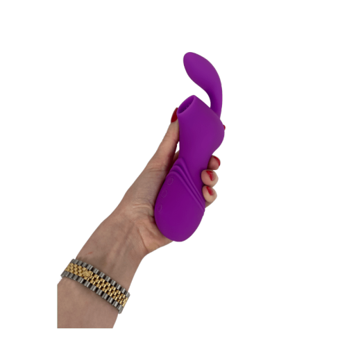 V For Vibes Clitoral Suction Toy And G-Spot Vibrator Persephone - Purple