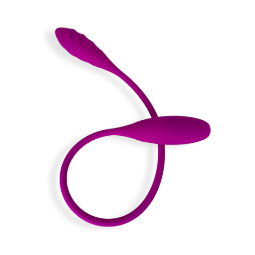 V For Vibes Dual Head Vibrator, Double-Sided Dildo Flora - Purple