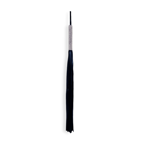 Image 1 de 4.. V pour Vibes Sex Toy Whip, Spanking Whip Tyche - Noir, Argent