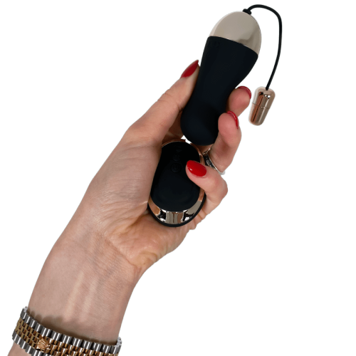 V pour Vibes Bullet Egg Vibrator, Ben Wah Balls Proserpina - Noir
