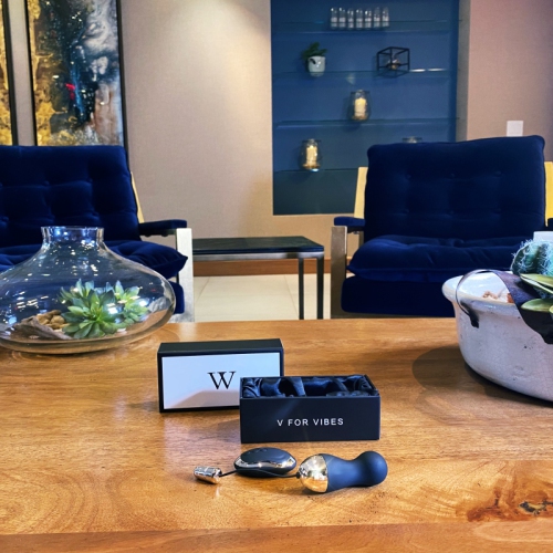 V pour Vibes Bullet Egg Vibrator, Ben Wah Balls Proserpina - Noir