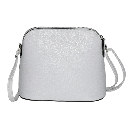 NICCI – Sac à bandoulière avec rabat avant, gris pâle