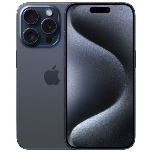 Apple iPhone 15 Pro 256GB - Blue Titanium - Unlocked