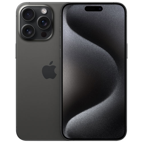 Apple iPhone 15 Pro Max 256GB - Black Titanium - Unlocked | Best