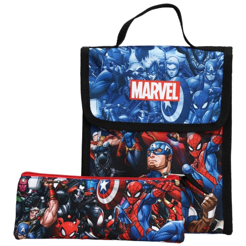 Marvel Universe Characters 5 Piece Kids 16" Backpack Set