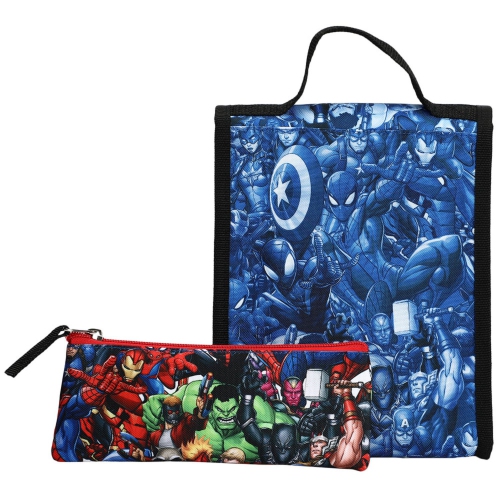 Marvel Universe Characters 5 Piece Kids 16" Backpack Set