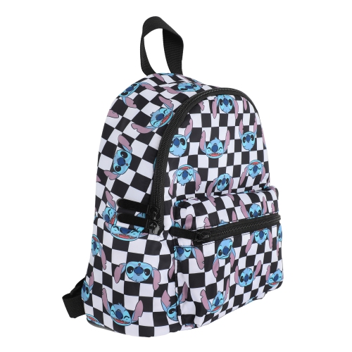 Lilo & Stitch Checkered Mini Backpack