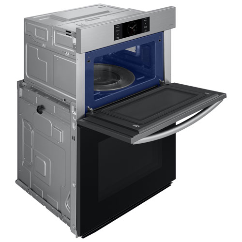 Samsung 30" 7 Cu. Ft. True Convection Electric Combo Wall Oven - Stainless Steel