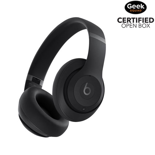 Open Box - Beats By Dr. Dre Studio Pro Over-Ear Noise Cancelling Bluetooth Headphones - Black