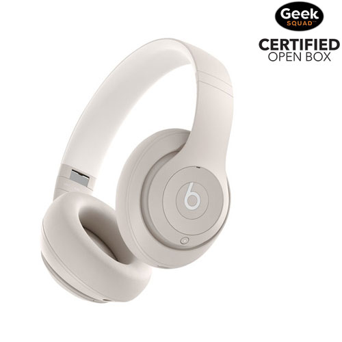 Open Box - Beats By Dr. Dre Studio Pro Over-Ear Noise Cancelling Bluetooth Headphones - Sandstone