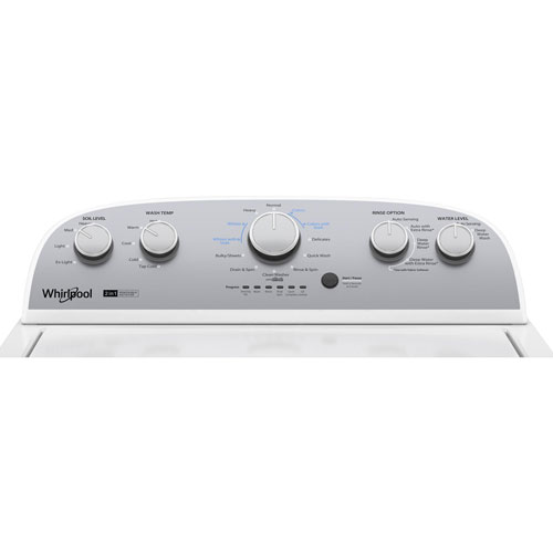 Whirlpool 4.5 Cu. Ft. High Efficiency Top Load Washer (WTW4957PW) - White