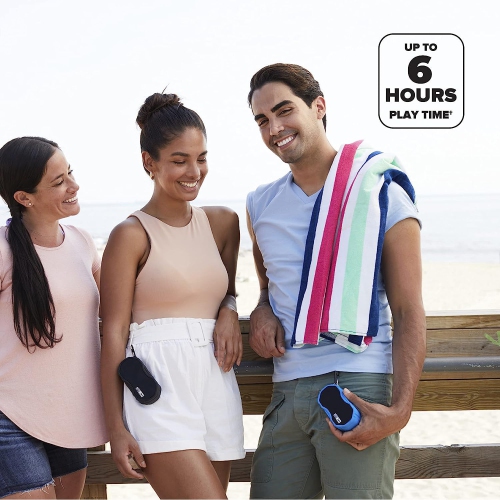 Altec Lansing - système de haut-parleurs Bluetooth Baby Boom XL, résistant à la poussière, bleu