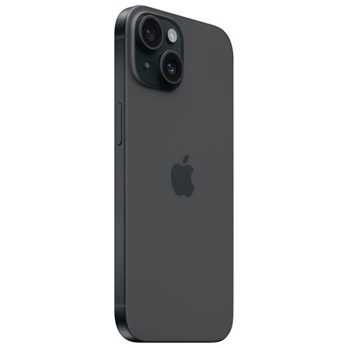 iPhone 15 de 256 Go d'Apple avec Virgin Plus - Noir - Financement mensuel