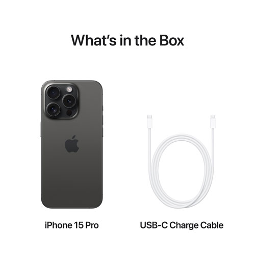 Koodo Apple iPhone 15 Pro 512GB - Black Titanium - Monthly Tab Payment