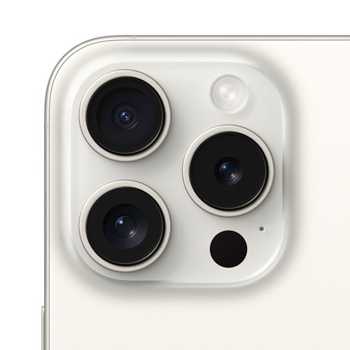 Rogers Apple iPhone 15 Pro 512GB - White Titanium - Monthly Financing