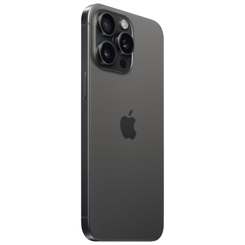 Rogers Apple iPhone 15 Pro Max 512GB - Black Titanium - Monthly Financing