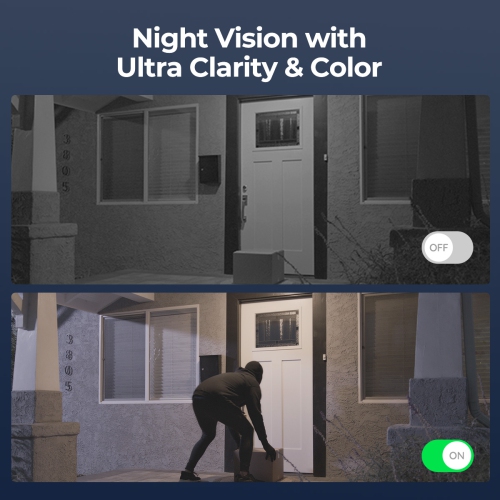 Reolink 12MP Security Camera with PoE, Person/Vehicle Detection, Two-Way Audio, Color Night Vision