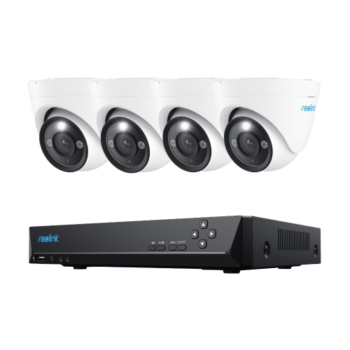 REOLINK  12Mp Uhd Video Surveillance System With Intelligent Detection, Power Over Ethernet, 8-Channel 2Tb Nvr