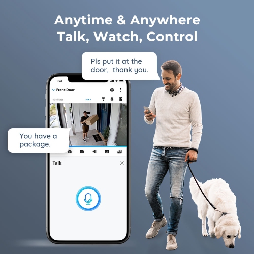 Système de surveillance vidéo UHD 12 Mpx de Reolink avec détection intelligente, alimentation par Ethernet, enregistreur vidéo réseau 2 To