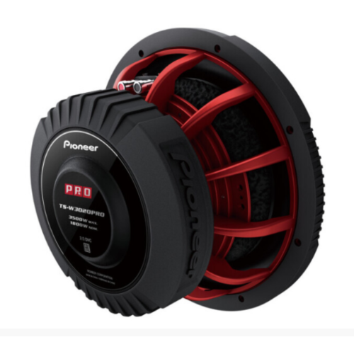 Haut-parleur d'extrêmes graves pour l'auto DVC à double bobine acoustique 2 ohms TS-W3020PRO 12 po 3500&nbsp;W Max de Pioneer