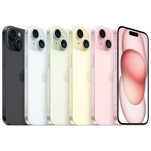 Freedom Mobile Apple iPhone 15 128GB - Pink - Monthly Tab Payment