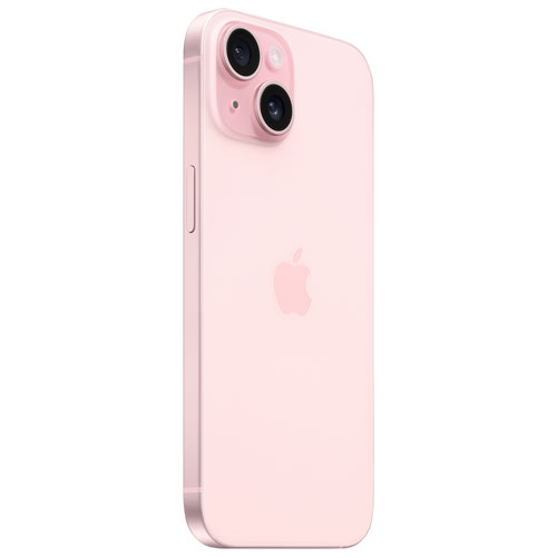 iPhone 15 de 128 Go d'Apple offert par Koodo - Rose - Paiement Balance mensuel