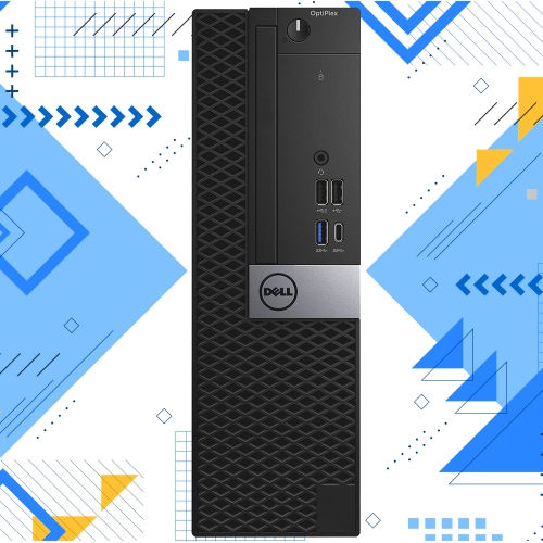 Dell OptiPlex 7050 Small Form Factor Business Desktop - Intel Core i7 (7th Gen), 32GB Memory, 1TB SSD, Win 10 Pro by DELL - Refurbished condition - Image 2