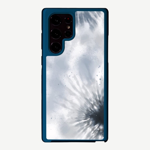 Image 1 of 2.. Blue Samsung Galaxy S22 Ultra Tie Dye Case