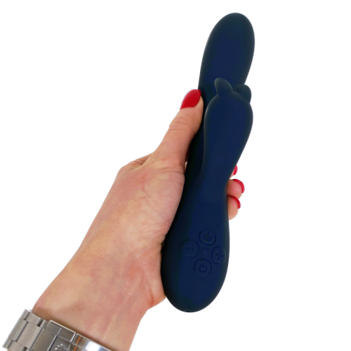 V For Vibes Heating Bunny Vibrator Eris - Black